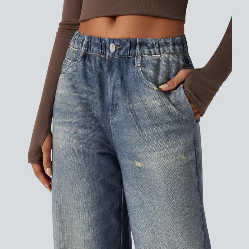 SoftEase Denim Lounge Pants - Lounge