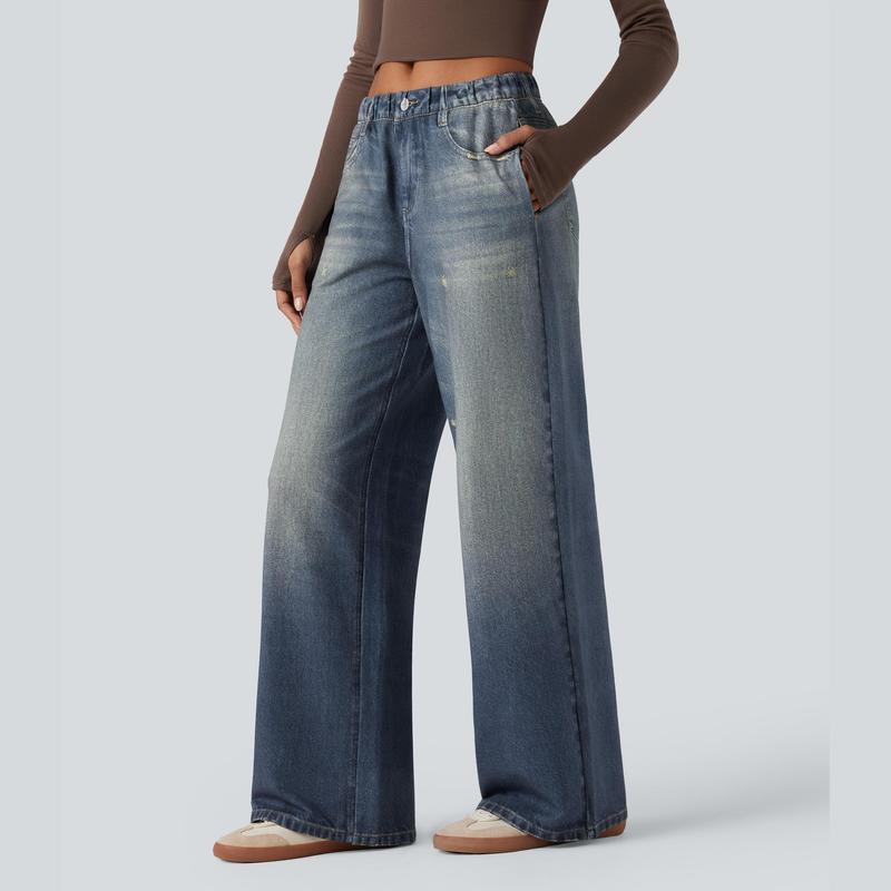 SoftEase Denim Lounge Pants - Lounge